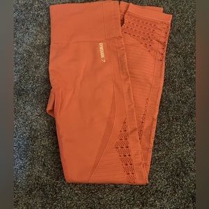 Gymshark leggings pink size medium